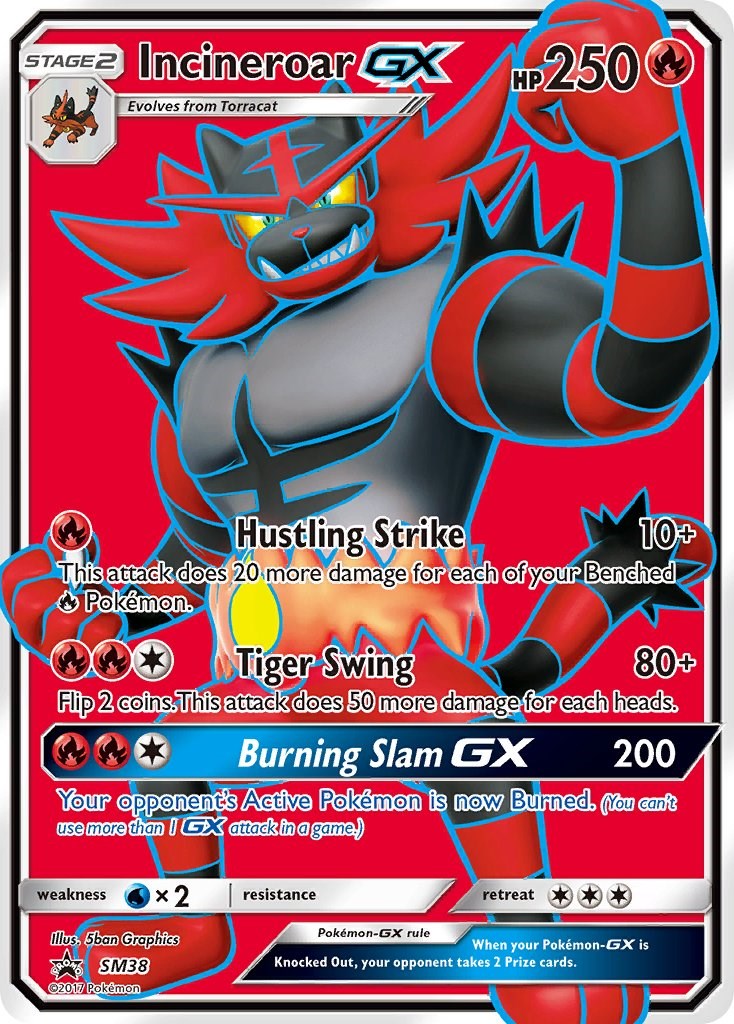 Incineroar GX - SM38 [SMP - SM38]
