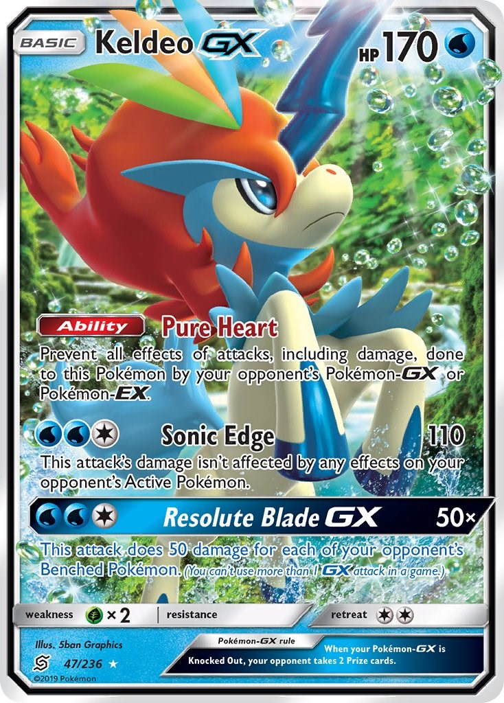 Keldeo GX [SM11 - 47/236]