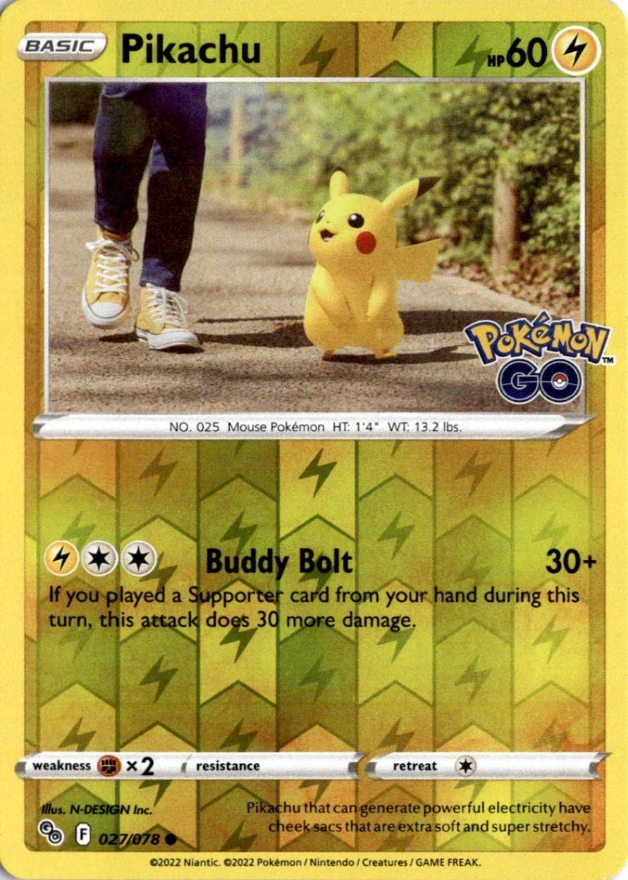 Pikachu (27) [PGO - 027/078]