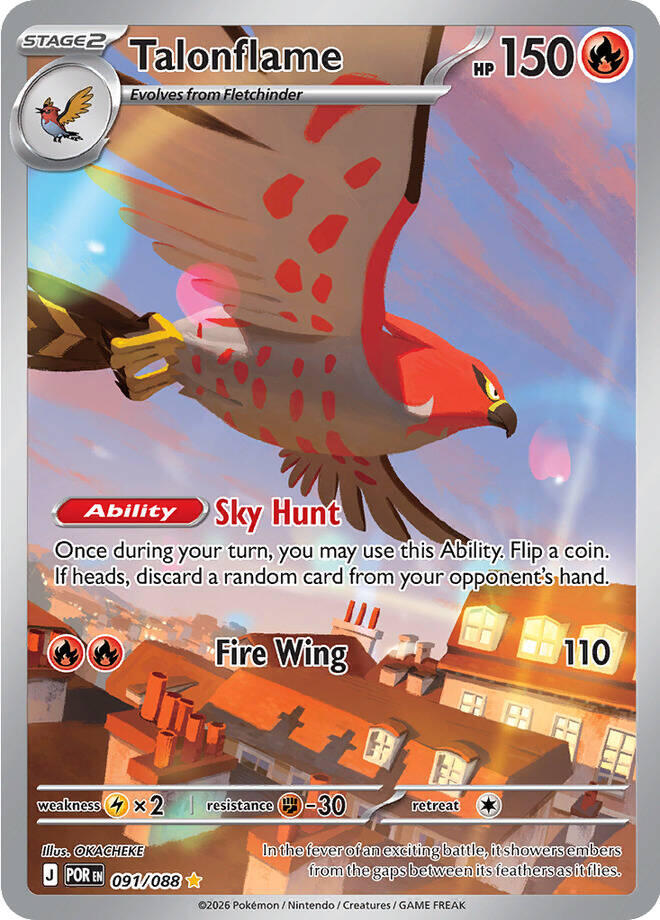 Talonflame - 091/088 [POR - 091/088]