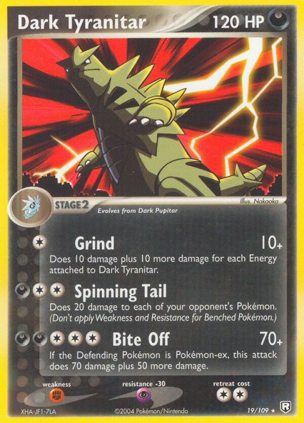 Dark Tyranitar - 019/109 [RR - 19/109]